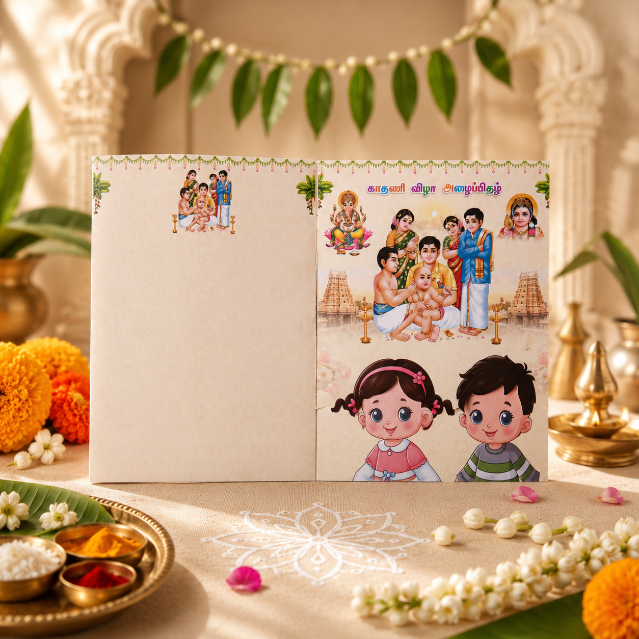 Traditional Ear Boring Ceremony 2 invitation